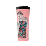 Carrol Boyes Travel Mug Strength In Pink