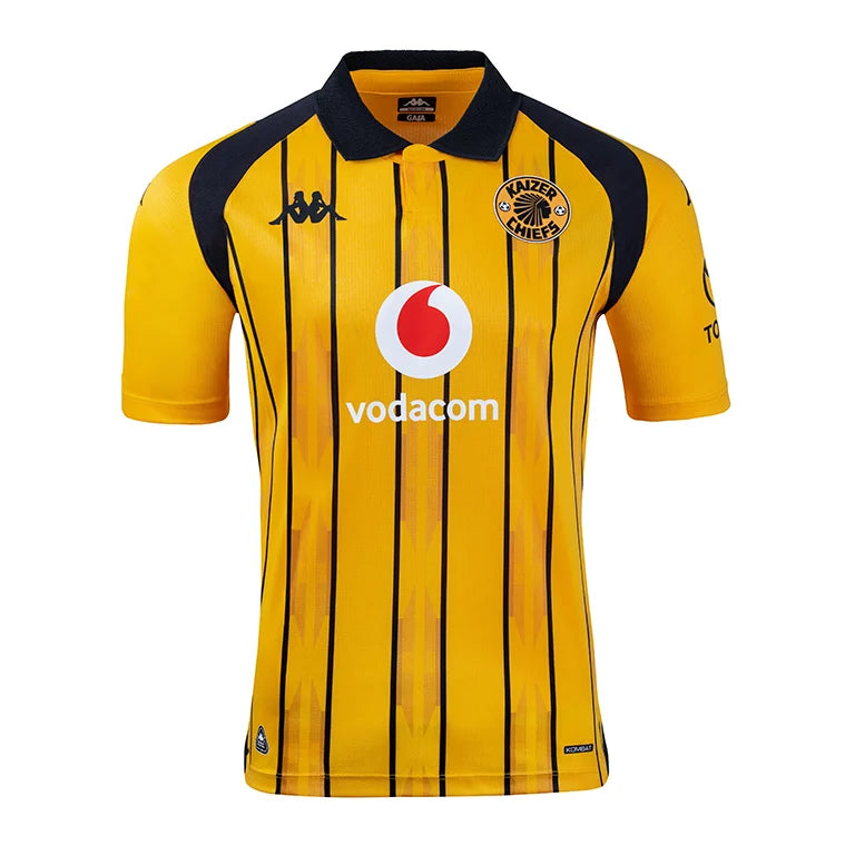 Kappa Kaizer Chiefs Mens Kombat 2027 Golfer in Yellow