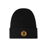 Kappa Kaizer Chiefs Unisex Kenzo Ribbed Beanie In Black