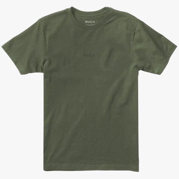 Rvca Mens Small Rvca Short Sleeves T-Shirt Olive