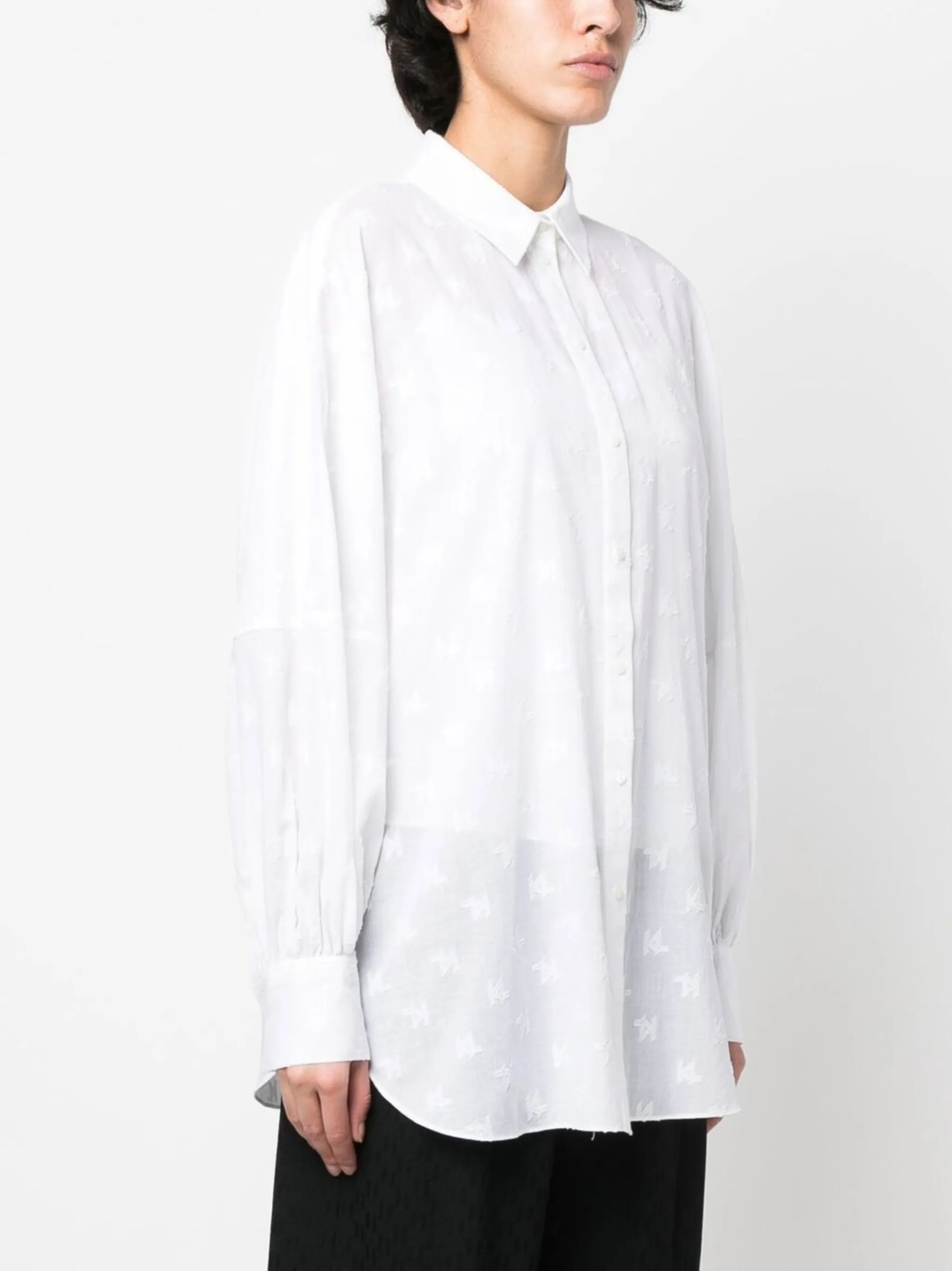 Karl Lagerfeld Ladies Shirt In White