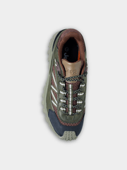 Jeep Mens Khaki/Multi Cherokee Hiker Shoes