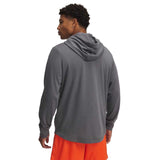 Under Armour Mens Rival Terry Logo Hoodie In Grey