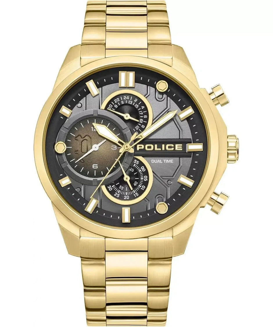 Police Gold/Black Dial