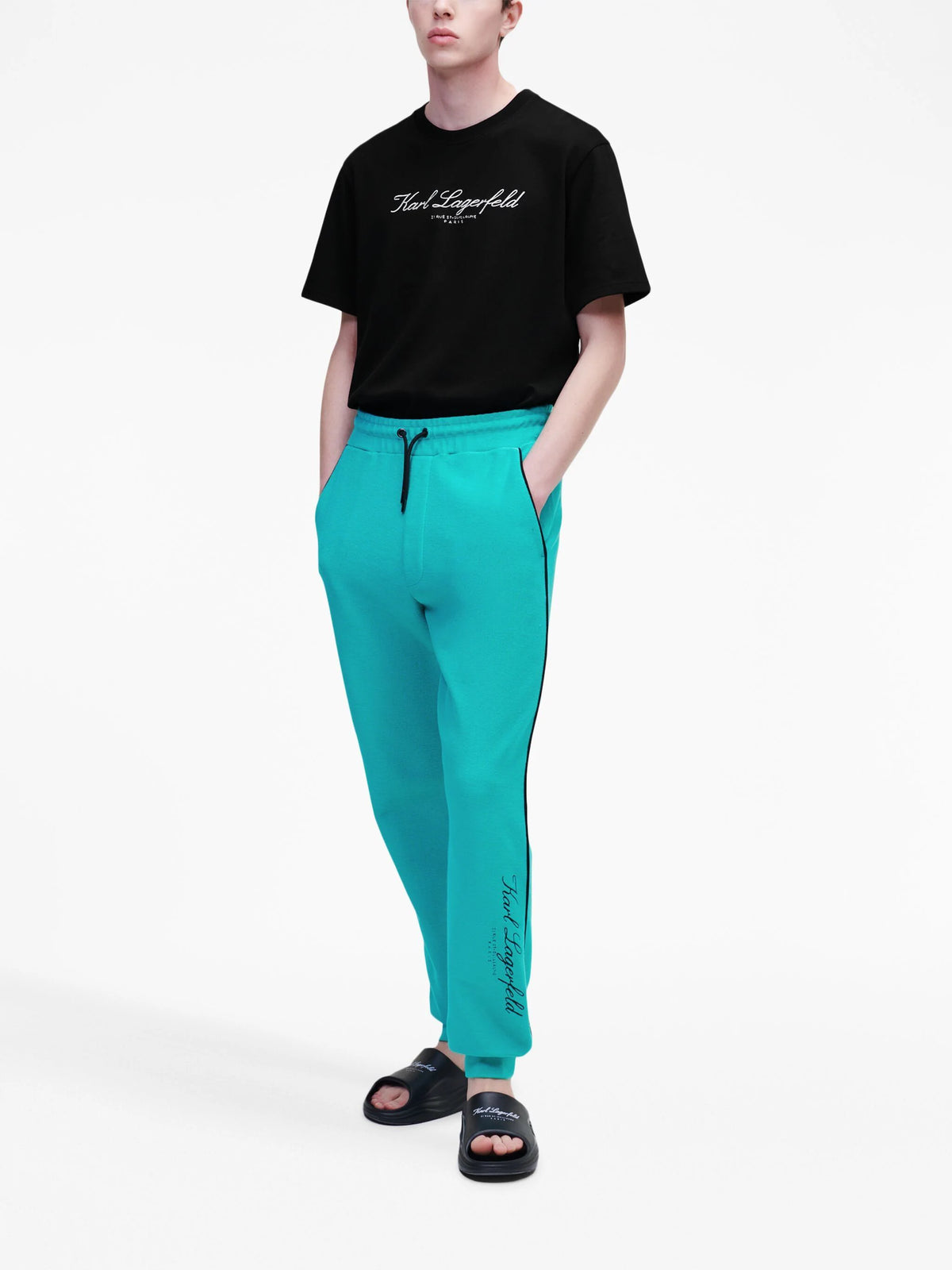 Karl Lagerfeld Pa236016 Pants Green