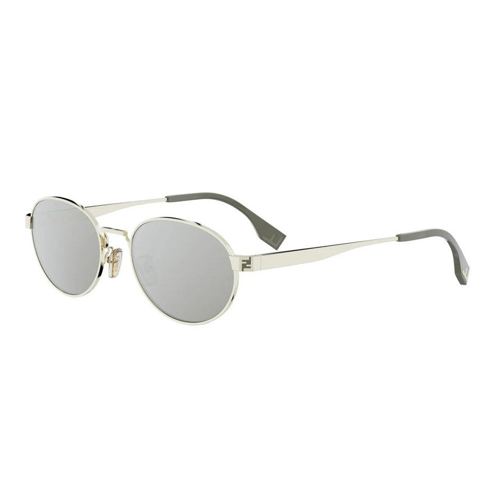 Fendi Mens Sky Sunglasses In Gold/Brown