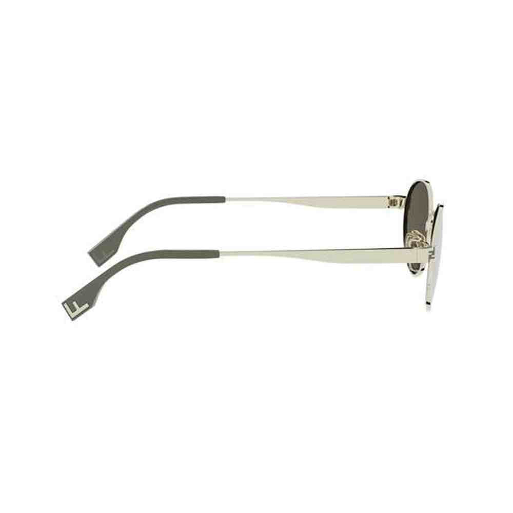 Fendi Mens Sky Sunglasses In Gold/Brown