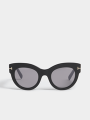 Tom Ford Ladies Icon Sunglasses In Black