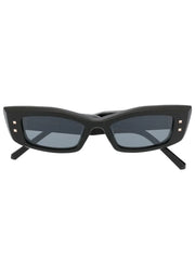 Valentino 52 Sunglasses For Women In Black