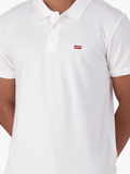 Levis Mens Ama Housemark Polo shirt In White