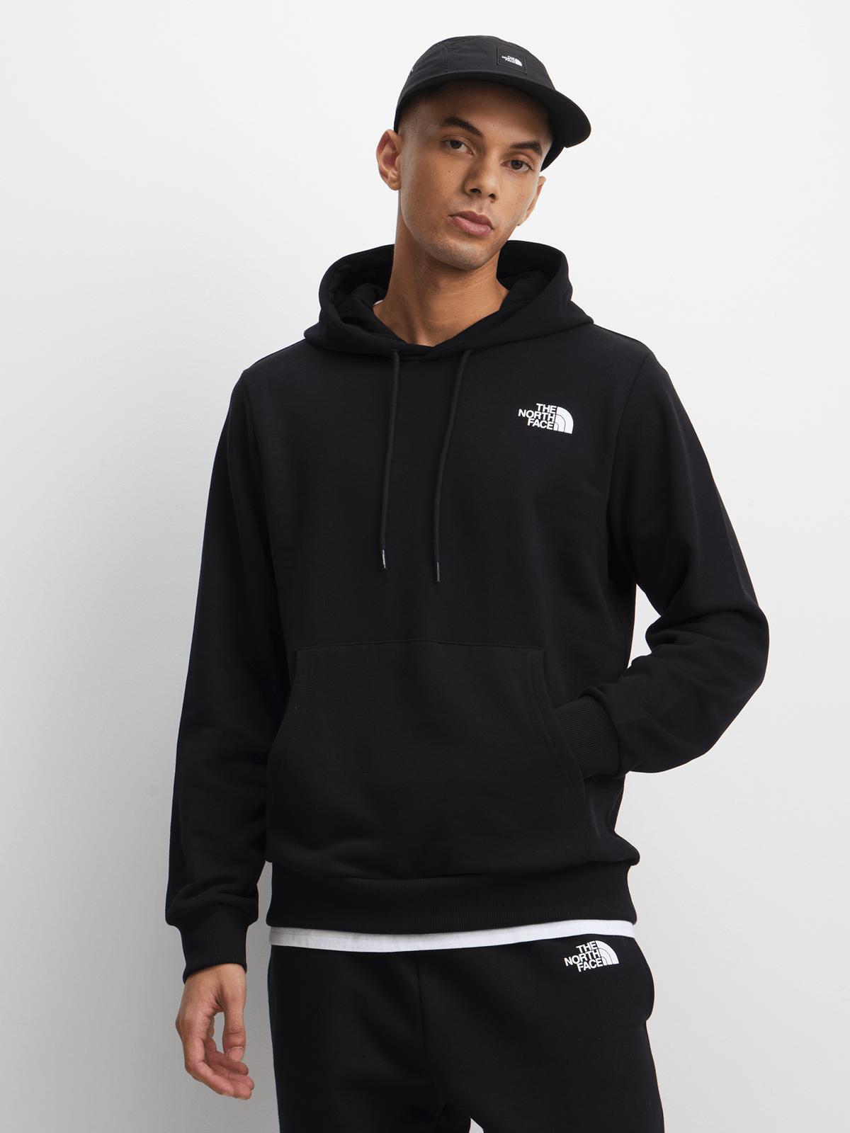 The North Face Mens Simple Dome Hoodie Black
