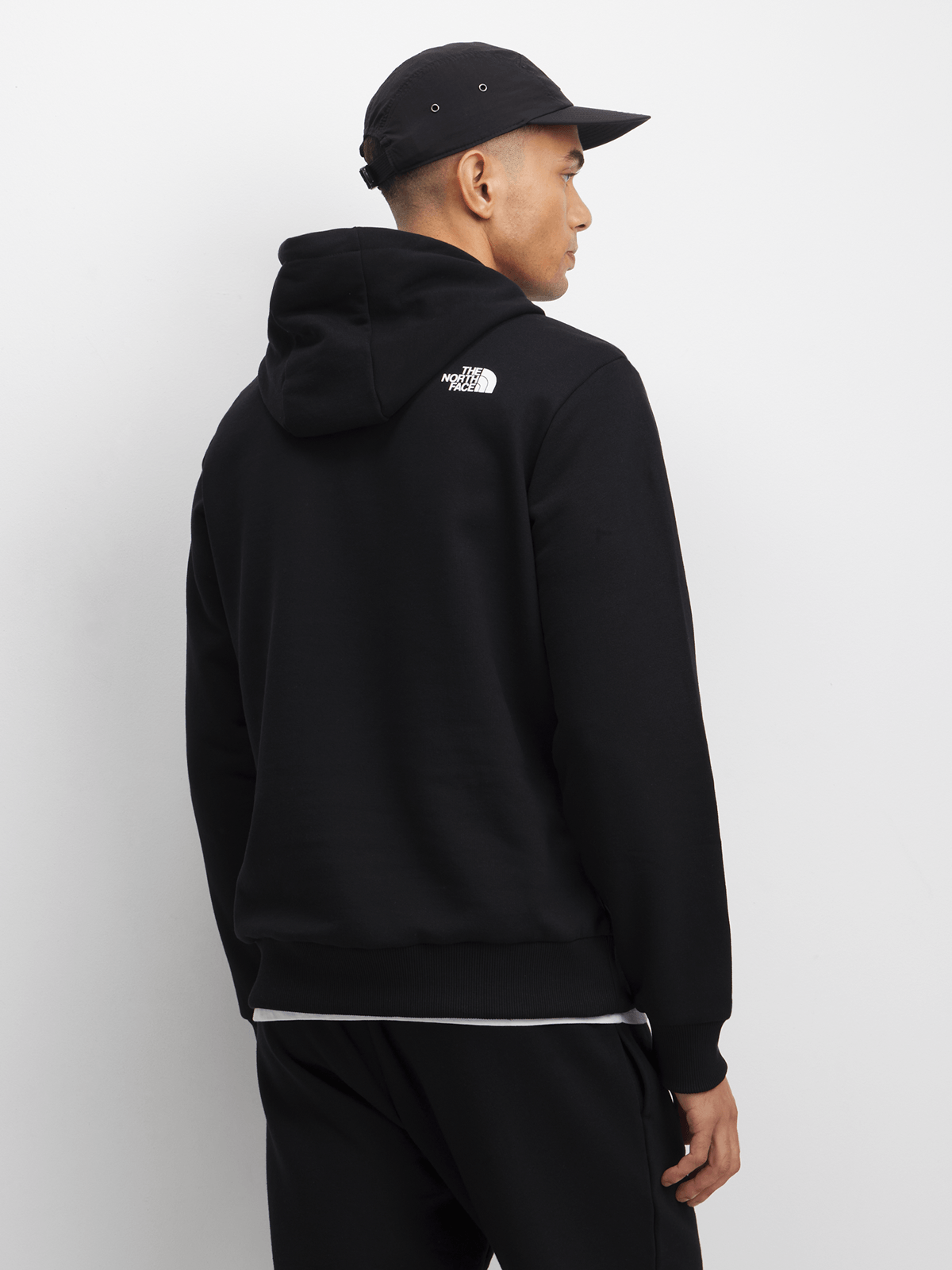 The North Face Mens Simple Dome Hoodie Black
