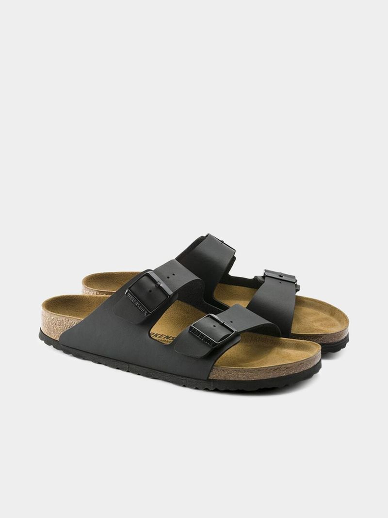 Birkenstock 0051191 Arizona Bs Natural Leather Black