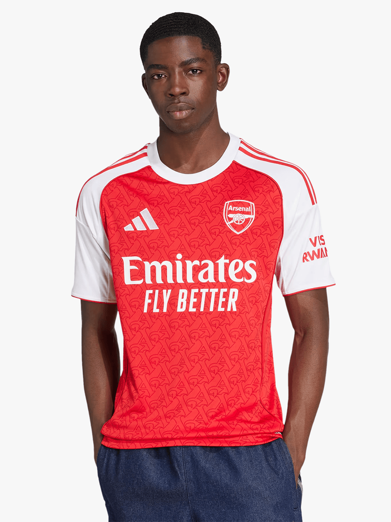 Adidas Mens Arsenal 25/26 Home L/S Jersey