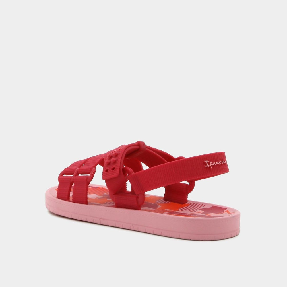 Ipanema Girls Passa Tempo Papete Sandals In Pink Multi