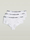G-Star Raw D23775 Womens 3 Pack White Briefs