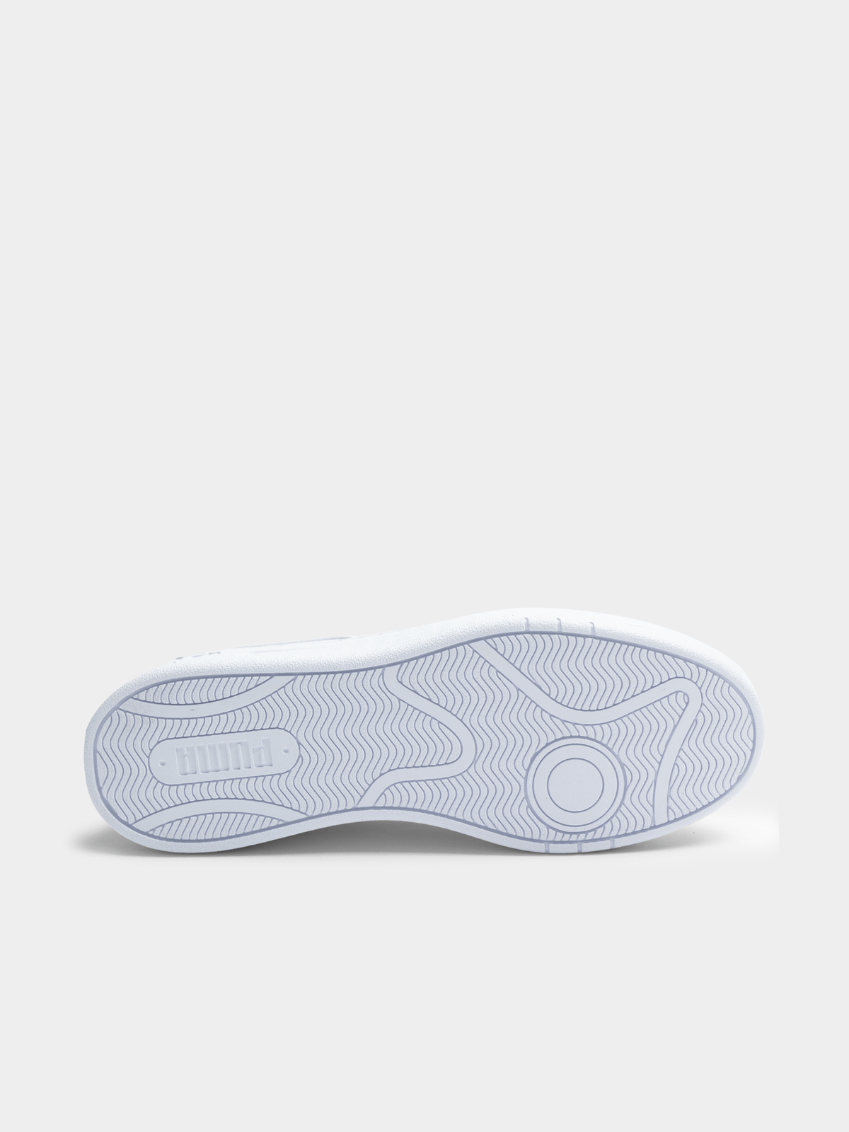 Puma Mens Court Classic Clean Shoes In White