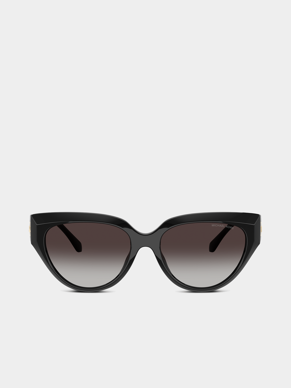 Michael Kors Womens Boca Raton Cat Eye Sunglasses In Black