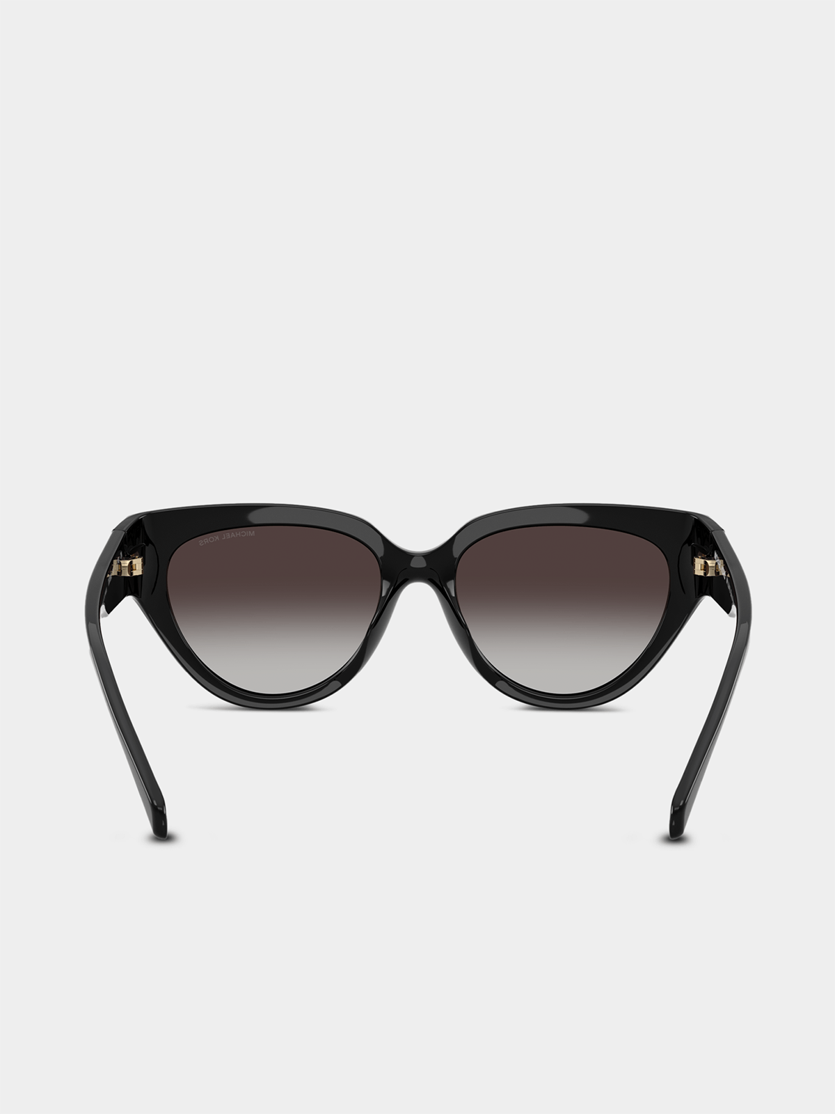Michael Kors Womens Boca Raton Cat Eye Sunglasses In Black