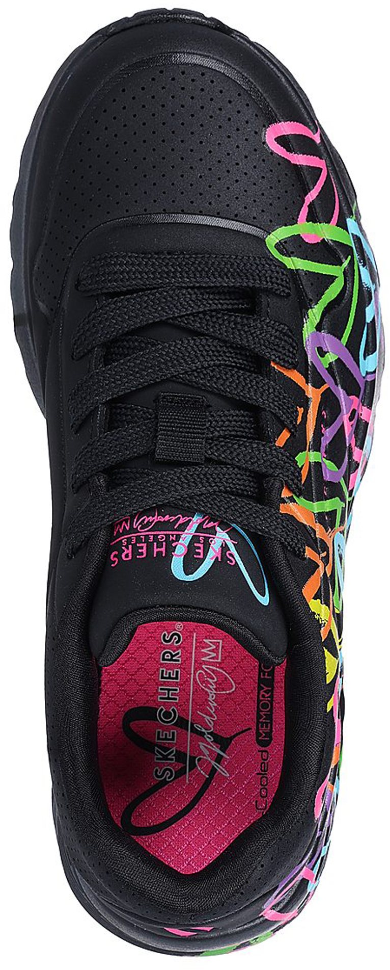 Skechers Womens Uno Sneakers In Black Multi