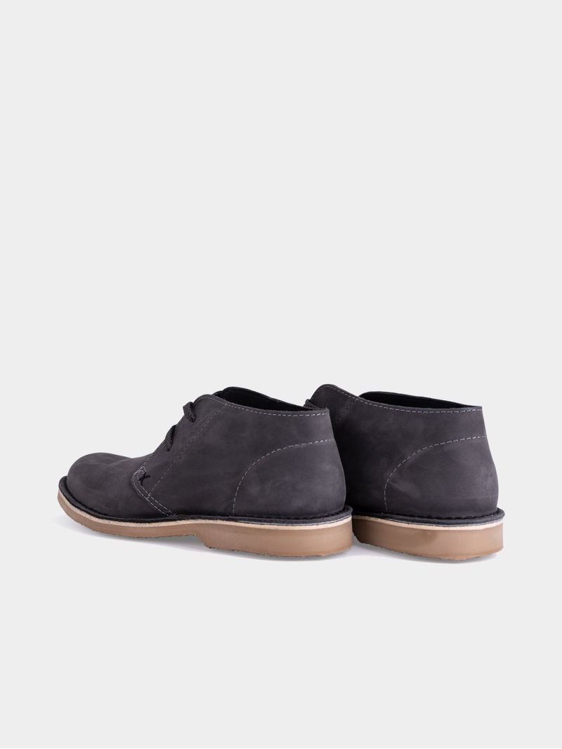 Grasshopper Mens Duke Shoes In Charcoal