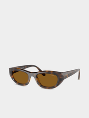 Vogue Womens Sunglasses In Brown