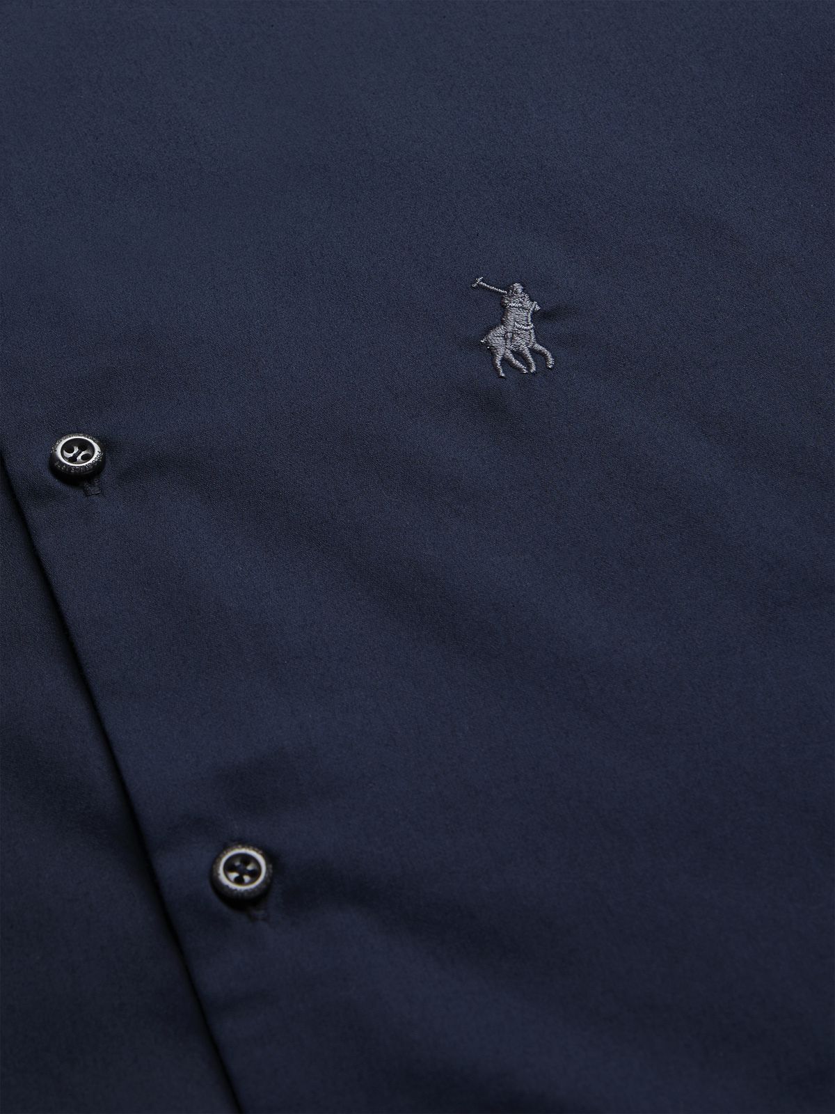 Polo Mens Custom Fit Greig Shirt In Dark Navy
