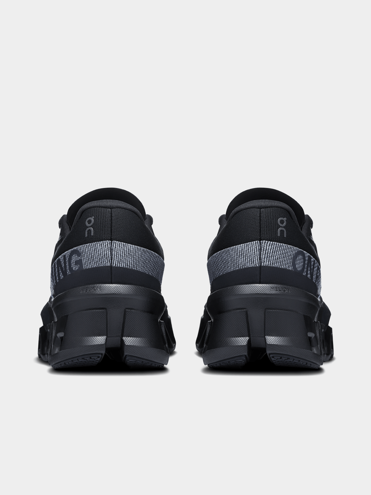 On Cloud Womens Cloudmonster 2 Black/Eclipse Running Shoes