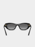 Vogues Ladies Black Sunglasss In Black