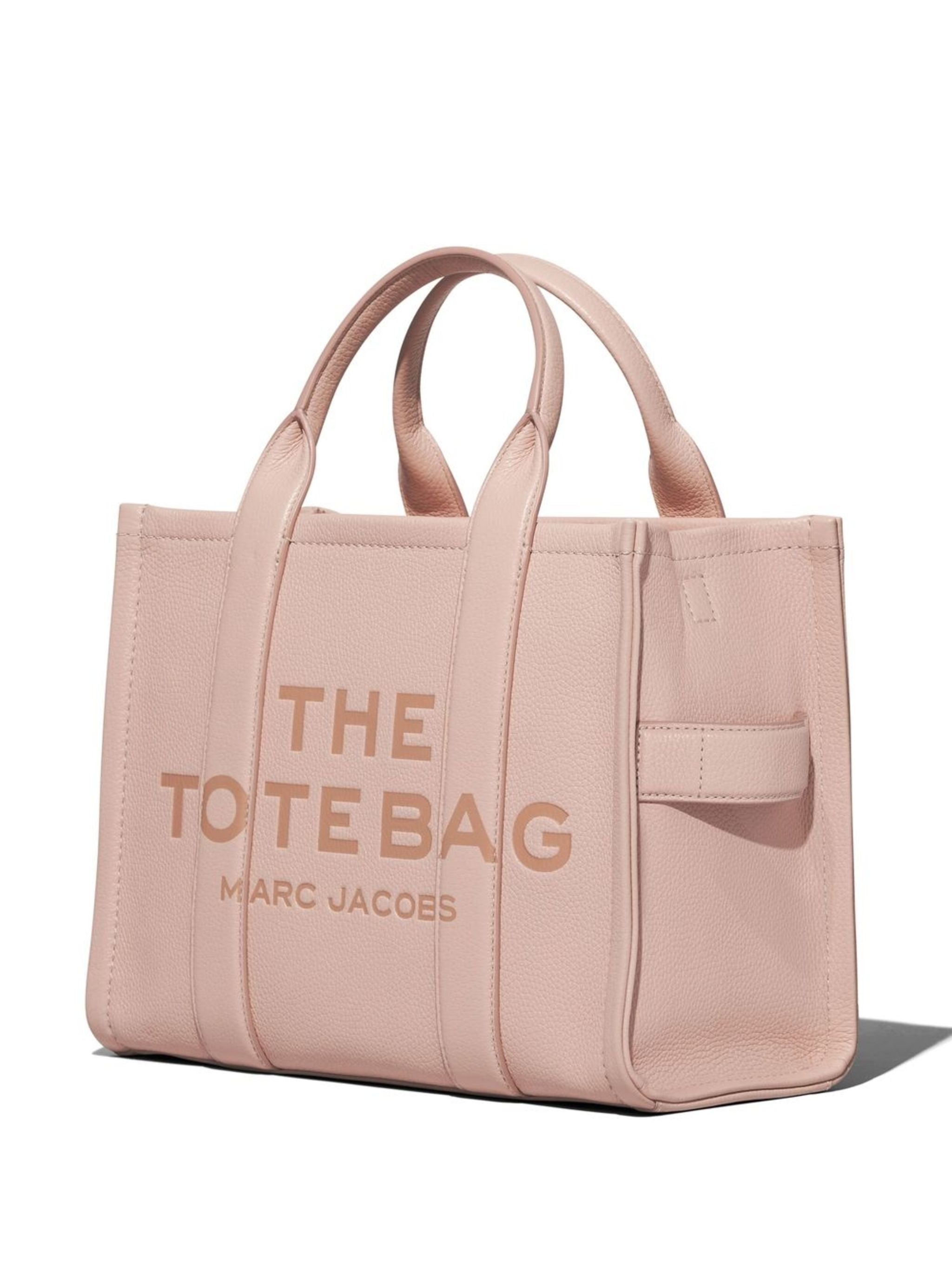 Marc Jacobs Leather Medium Tote Bag Rose