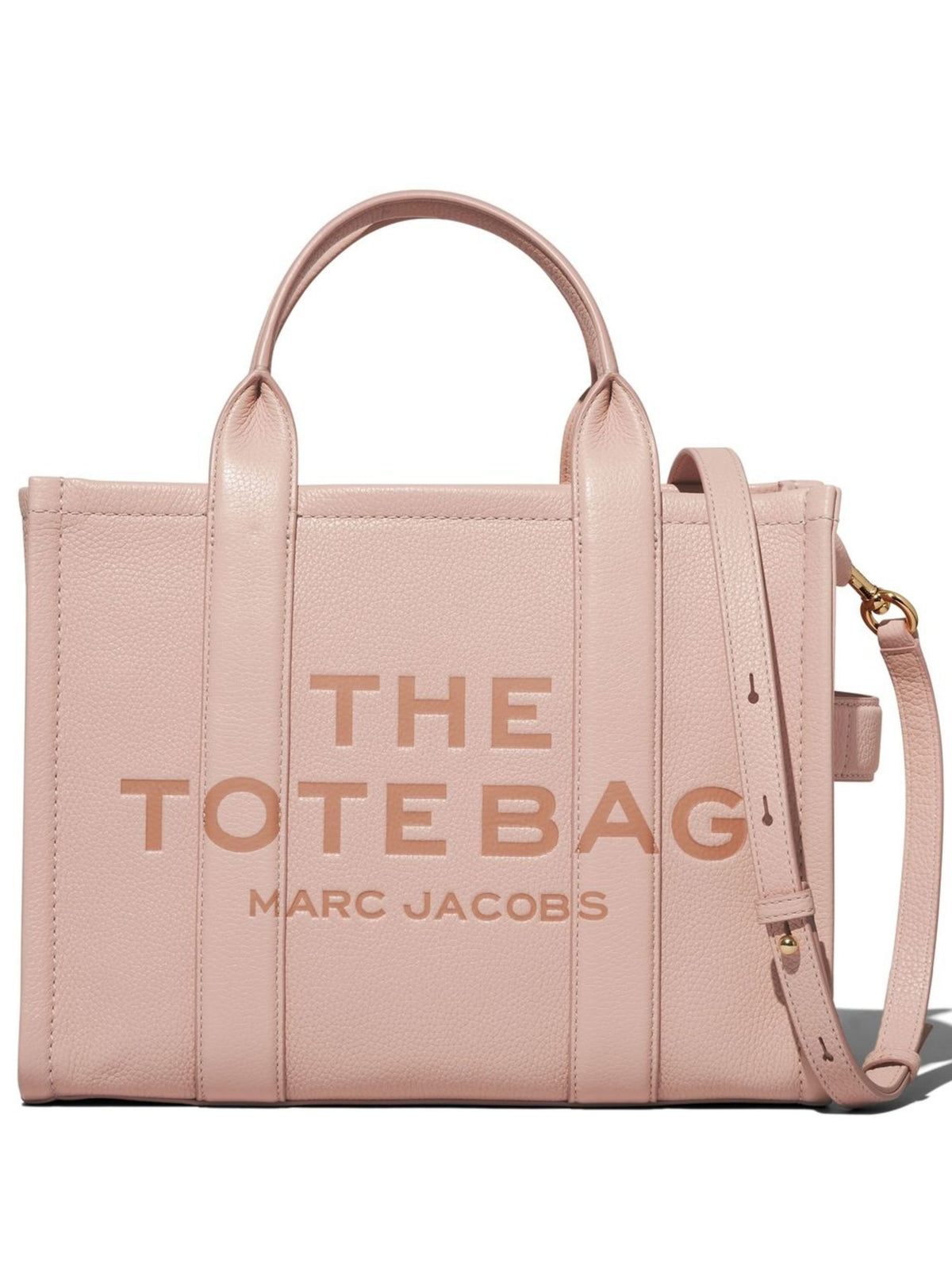 Marc Jacobs Leather Medium Tote Bag Rose