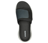Skechers Mens Go Walk Flex Sandal In Black