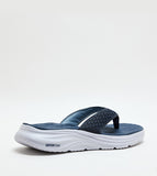 Skecher Mens Vapor Foam Sandal Strap In Navy