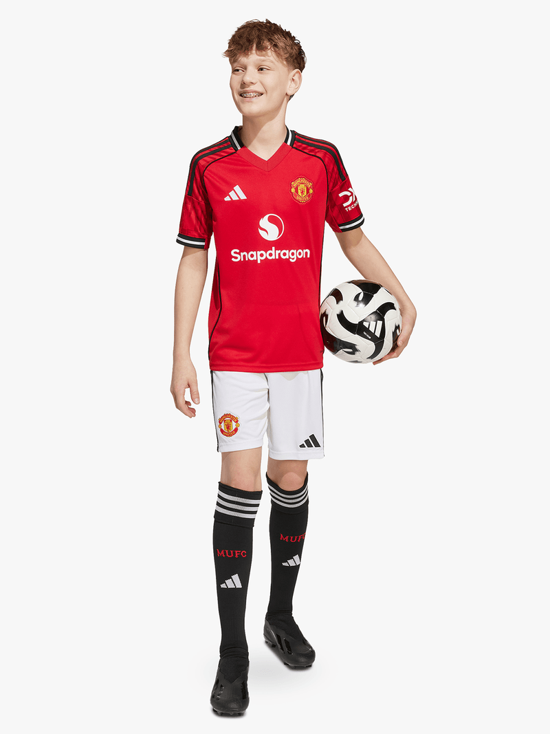 Adidas Kids Manchester United 25/26 Home Kits