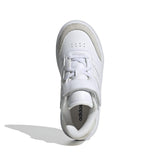 Adidas Unisex Courtblock Sneakers In White