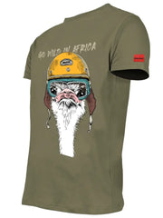 Sniper Mens Ostrich T-Shirts In  Khaki