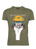 Sniper Mens Ostrich T-Shirts In  Khaki