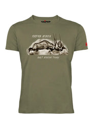 Sniper Kgk Mens Gemsbok T-Shirt Khaki