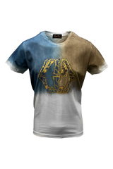 Vialli Vj25Wt59 Multi Kanjja T-Shirt White