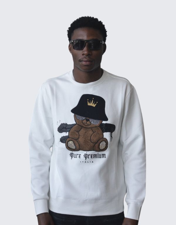 Pure Premium Namek Sweater In White