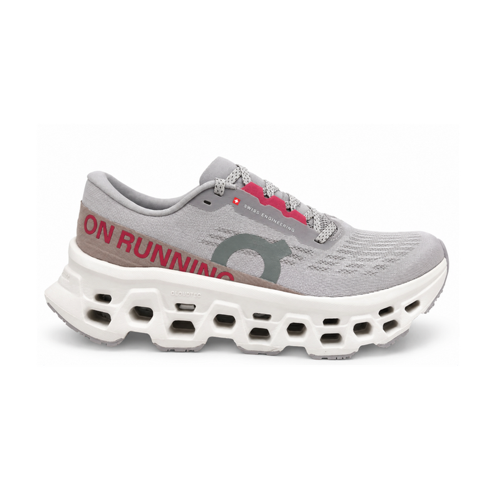 On Womens Cloudmoster 3.0 Shoes In Ether Ivory