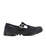 Palladium Womens Pampa M-Jane Washed Shoes in Black