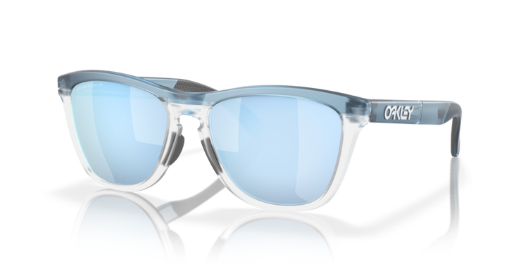 Oakley Unisex Frogskin Range Sunglasses In Transparent Stonewash