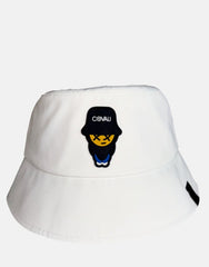 Covali Bucket Hat In White