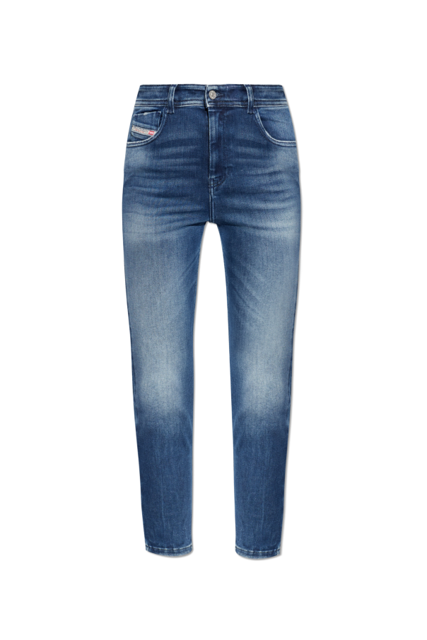 Diesel Ladies L-1984 Slandy High Jeans In Blue