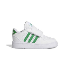 Adidas Boys Break Start Sneakers In White & Green