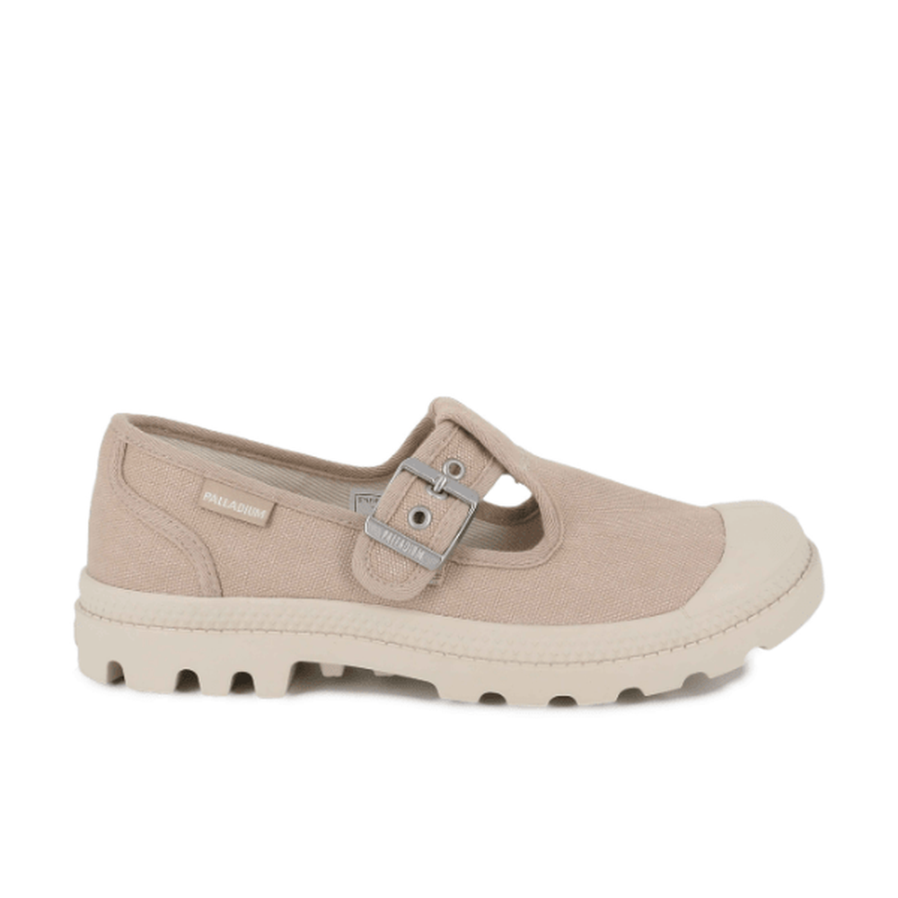 Palladium Womens Pampa M-Jane Washed Shoes In Pilat
