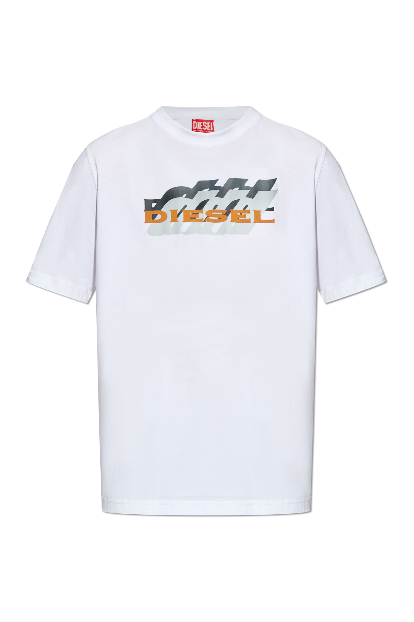 Diesel A148240Grai M - T-Adjust -K5 T-Shirt 100 White