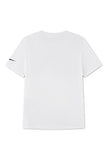 Nike Boys Spliced Swoosh T-Shirt In White