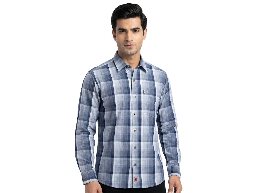 Sniper Mens Long Sleeve Shirt In Navy